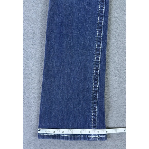 Ariat Jeans Womens 25 Blue Bootcut REAL Rosy Whipstitch Cowgirl Western Rodeo - Picture 7 of 12